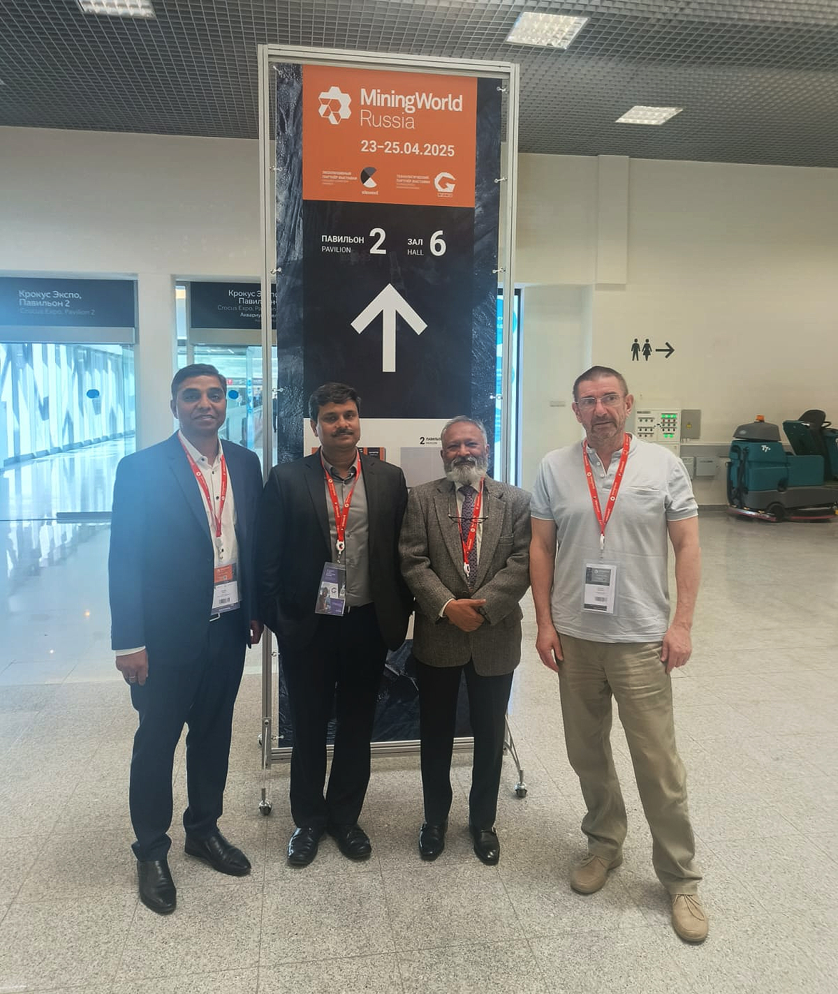 JSC CMP Visits the MiningWorld Russia 2025 International Exhibition